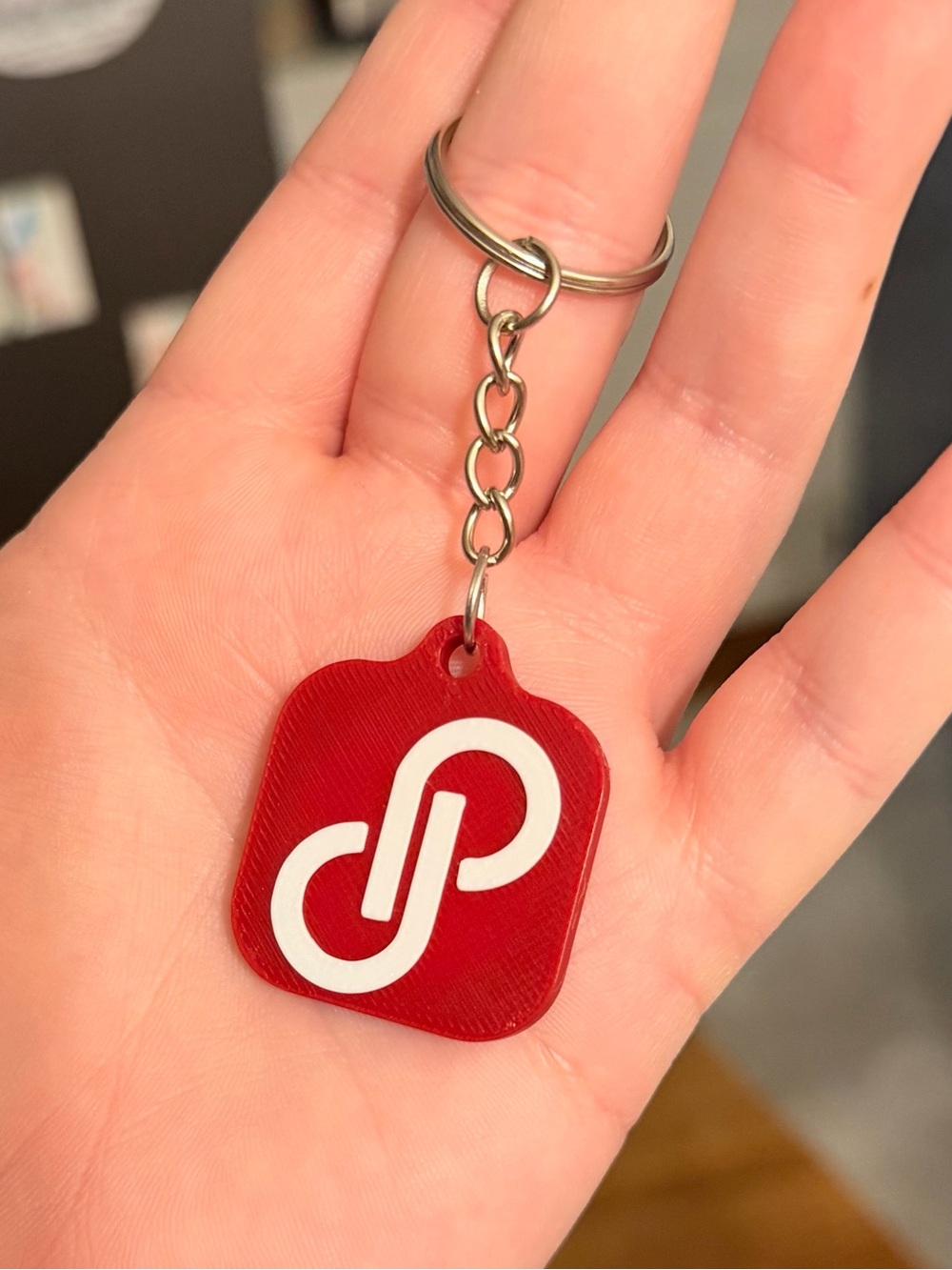 Poshmark Seller NFC Keychain | Tap to Share Your Closet | Reseller Business Acce